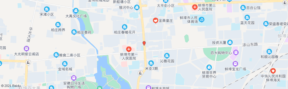 蚌埠朝阳路南岗四路(北)_公交站地图_蚌埠公交_妙搜公交查询2024