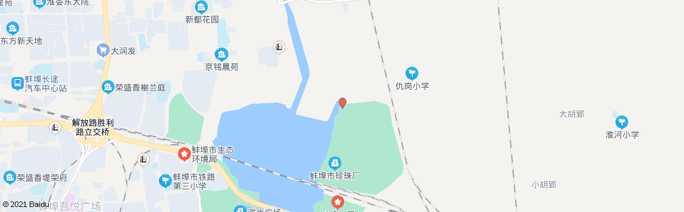 蚌埠仇岗_公交站地图_蚌埠公交_妙搜公交查询2024