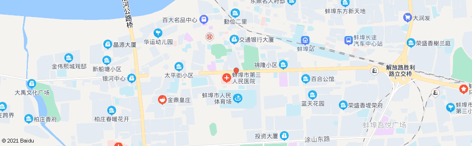 蚌埠建国路_公交站地图_蚌埠公交_妙搜公交查询2024