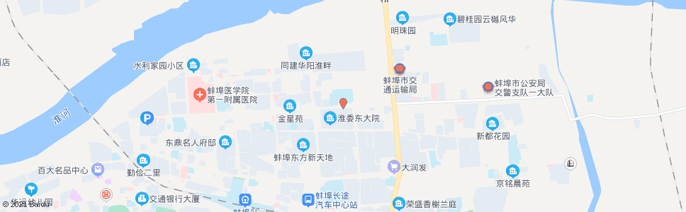 蚌埠九中_公交站地图_蚌埠公交_妙搜公交查询2024