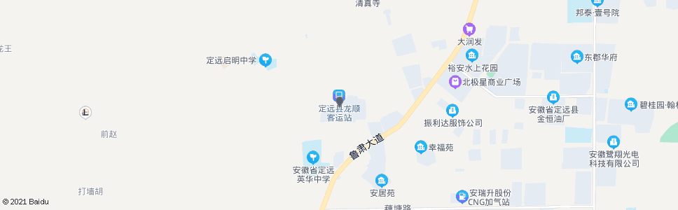 滁州百合华庭_公交站地图_滁州公交_妙搜公交查询2024