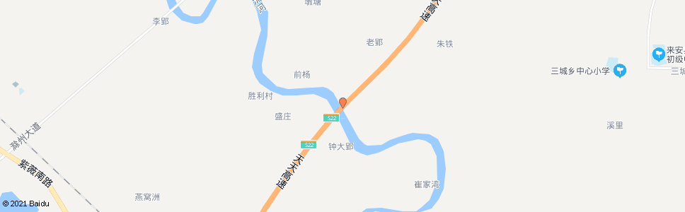滁州清流河大桥_公交站地图_滁州公交_妙搜公交查询2024