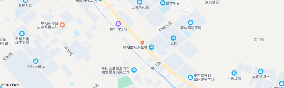 阜阳广汽丰田4S店_公交站地图_阜阳公交_妙搜公交查询2024