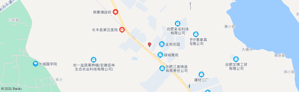 合肥岗集小学_公交站地图_合肥公交_妙搜公交查询2024