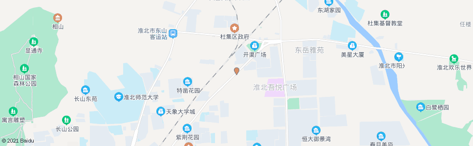 淮北杜集建设公司_公交站地图_淮北公交_妙搜公交查询2024