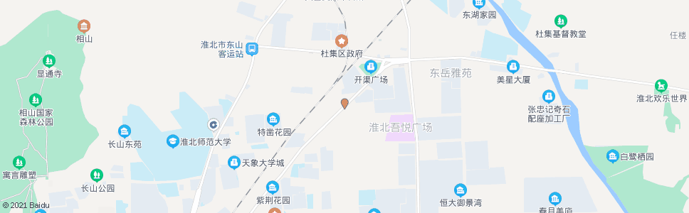 淮北杜集建设总公司_公交站地图_淮北公交_妙搜公交查询2024