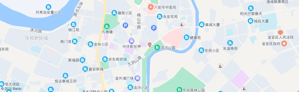 六安三角台_公交站地图_六安公交_妙搜公交查询2024