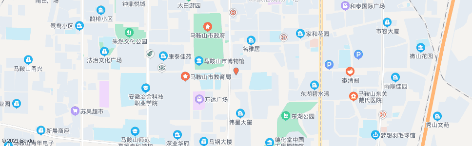 马鞍山市行政中心_公交站地图_马鞍山公交_妙搜公交查询2024