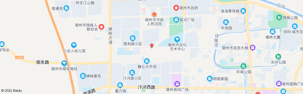 宿州超市医院_公交站地图_宿州公交_妙搜公交查询2024