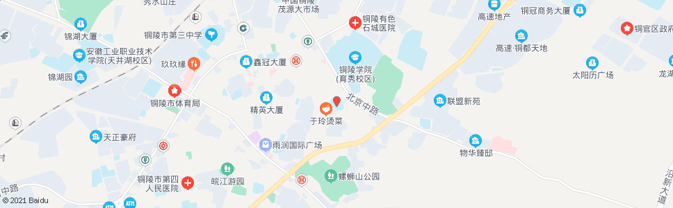 铜陵田家炳小学_公交站地图_铜陵公交_妙搜公交查询2024