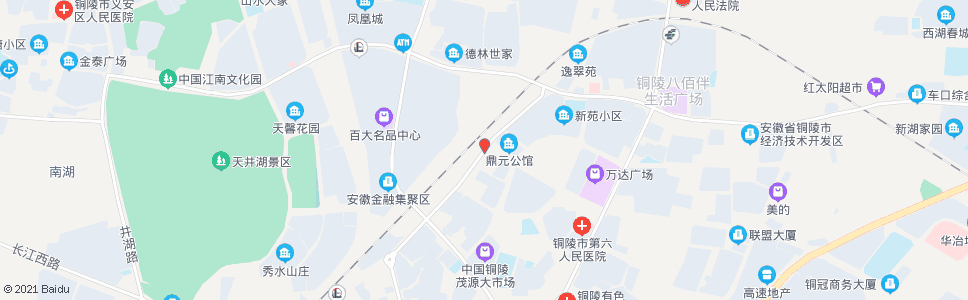 铜陵瓜果市场_公交站地图_铜陵公交_妙搜公交查询2024