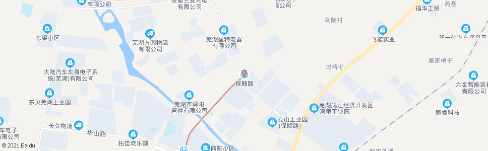 芜湖保顺路2号站_公交站地图_芜湖公交_妙搜公交查询2024