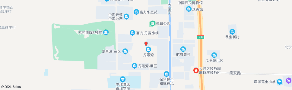 北京龙景湾小区_公交站地图_北京公交_妙搜公交查询2024