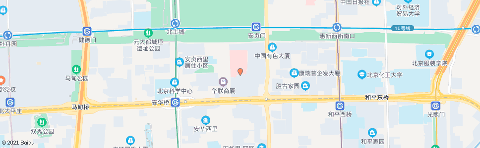 北京职工宿舍_公交站地图_北京公交_妙搜公交查询2024