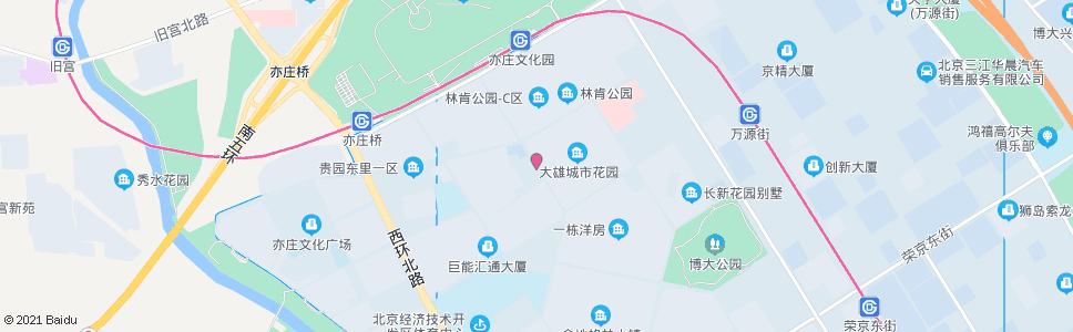 北京天华西路_公交站地图_北京公交_妙搜公交查询2024