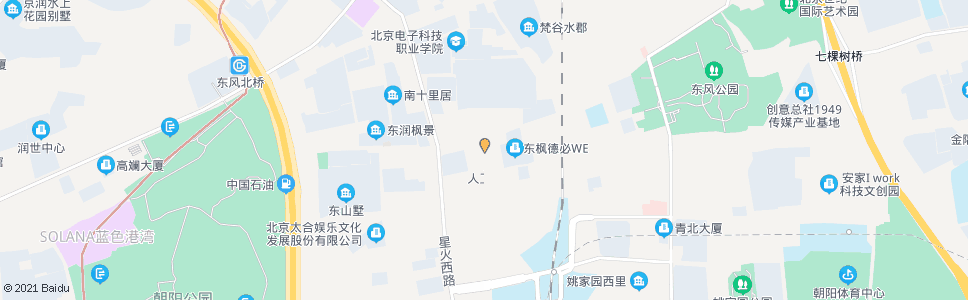 北京东方大学城二期生活区_公交站地图_北京公交_妙搜公交查询2024