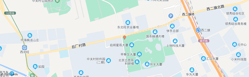 北京东北旺路西口_公交站地图_北京公交_妙搜公交查询2024