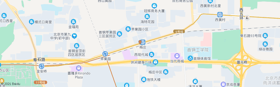 北京苹果园东_公交站地图_北京公交_妙搜公交查询2024