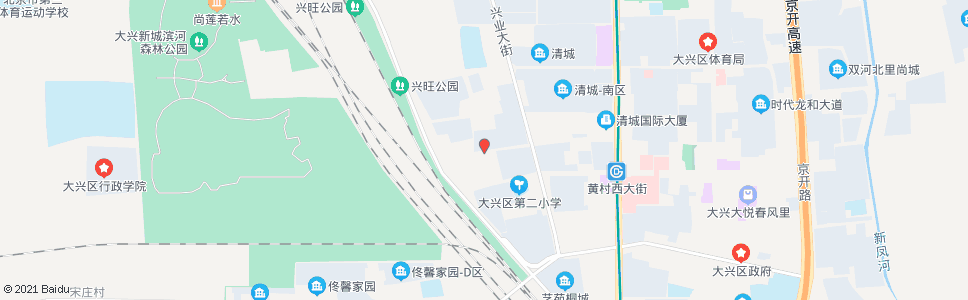 北京康居小区北门_公交站地图_北京公交_妙搜公交查询2024