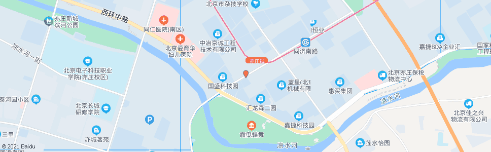 北京康定街西口_公交站地图_北京公交_妙搜公交查询2024