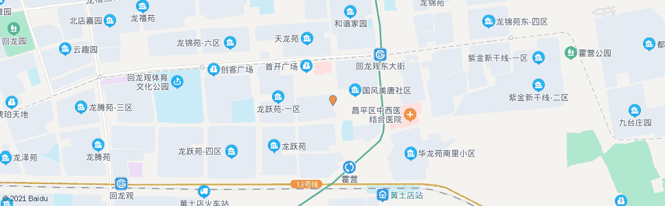 北京龙跃苑东二区东门_公交站地图_北京公交_妙搜公交查询2024