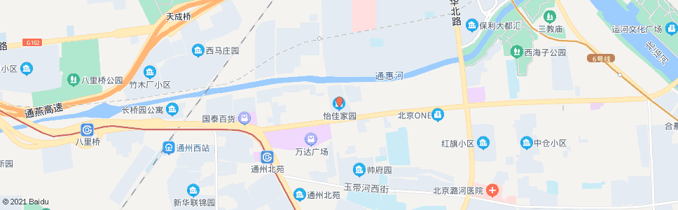 北京怡佳家园_公交站地图_北京公交_妙搜公交查询2024