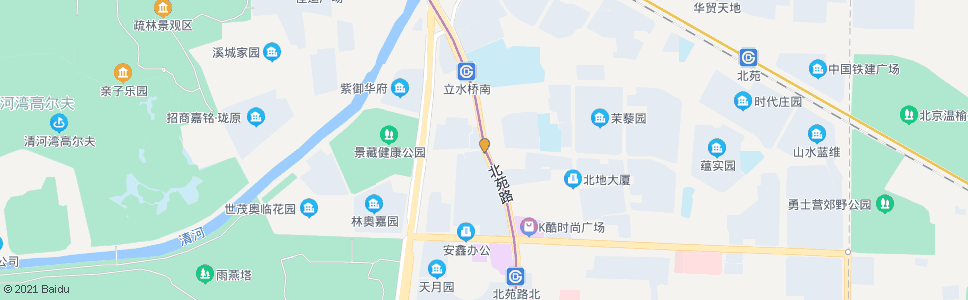 北京双营路口_公交站地图_北京公交_妙搜公交查询2025