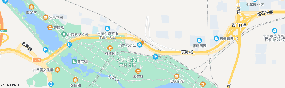 北京石景山水屯_公交站地图_北京公交_妙搜公交查询2024