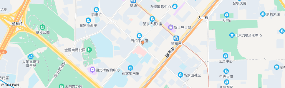 北京望京医院_公交站地图_北京公交_妙搜公交查询2025