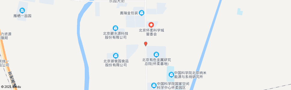 北京杨雁路中街_公交站地图_北京公交_妙搜公交查询2024