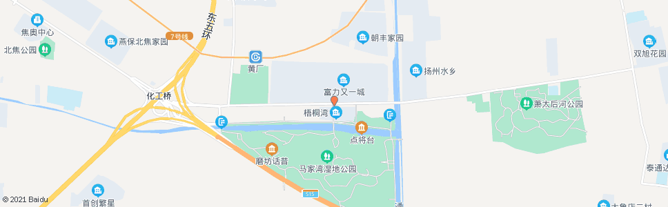 北京马家湾_公交站地图_北京公交_妙搜公交查询2024