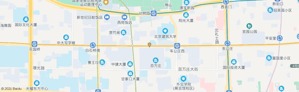 北京郝家湾_公交站地图_北京公交_妙搜公交查询2024
