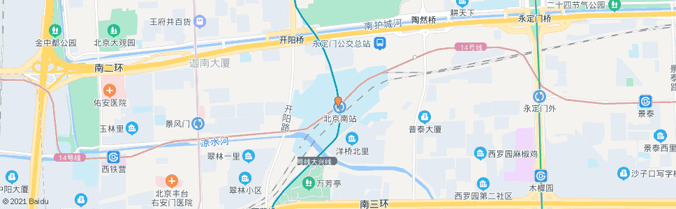 北京南营_公交站地图_北京公交_妙搜公交查询2024