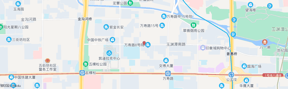 北京万寿庄_公交站地图_北京公交_妙搜公交查询2024