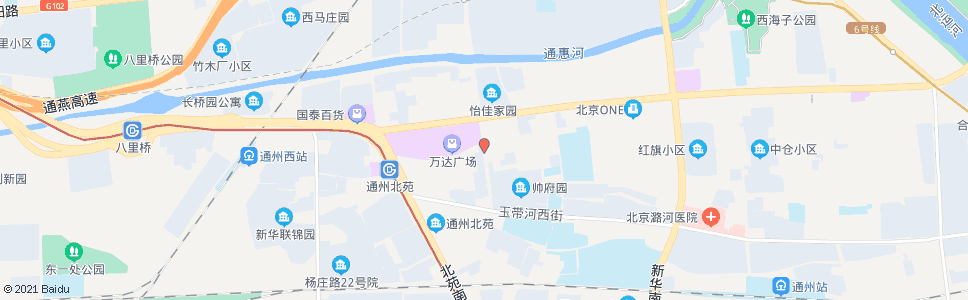 北京通州西门路口南_公交站地图_北京公交_妙搜公交查询2024