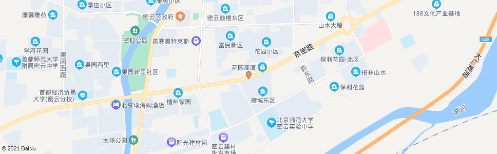 北京密云环保局_公交站地图_北京公交_妙搜公交查询2024