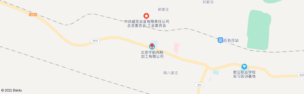 北京巨各庄镇霍各庄(密兴路旧线支线)_公交站地图_北京公交_妙搜公交查询2025