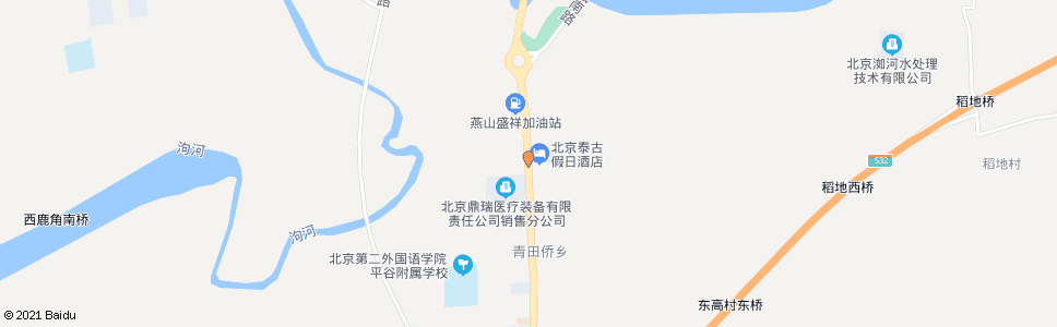 北京西高村北口(拥军路)_公交站地图_北京公交_妙搜公交查询2025