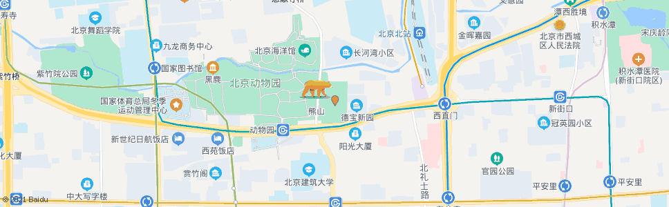 北京城市展馆_公交站地图_北京公交_妙搜公交查询2024