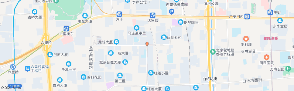 北京红莲中里_公交站地图_北京公交_妙搜公交查询2024