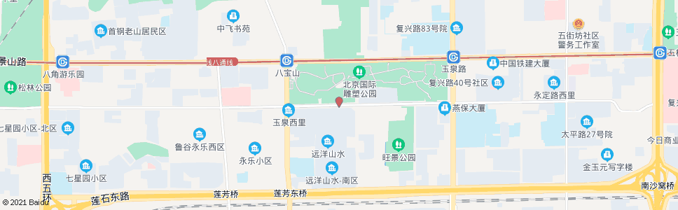 北京鲁谷_公交站地图_北京公交_妙搜公交查询2024