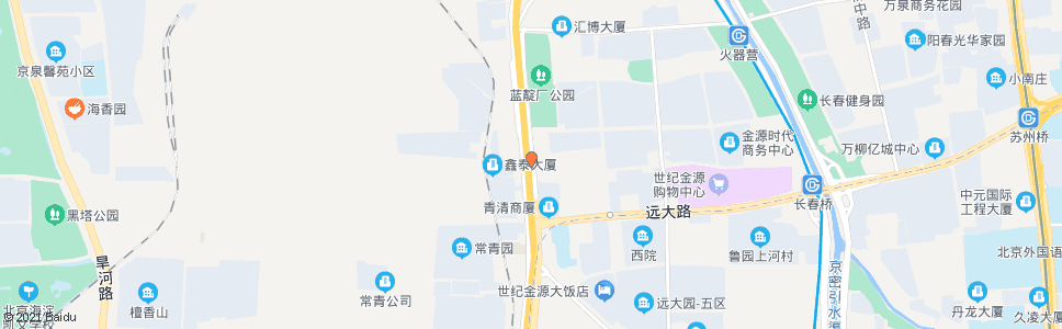 北京南坞(南行)_公交站地图_北京公交_妙搜公交查询2024