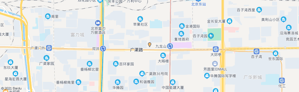 北京九龙山路南口_公交站地图_北京公交_妙搜公交查询2024