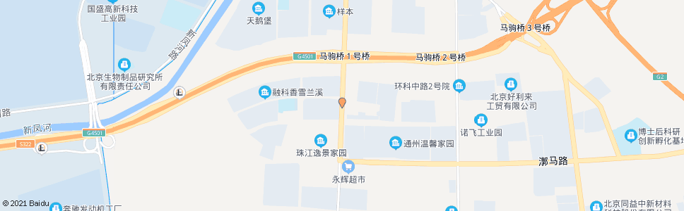 北京珠江逸景_公交站地图_北京公交_妙搜公交查询2024