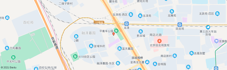 北京龙域北街东口_公交站地图_北京公交_妙搜公交查询2024