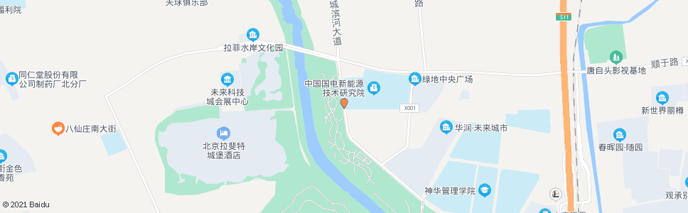 北京未来科技城北一街_公交站地图_北京公交_妙搜公交查询2024