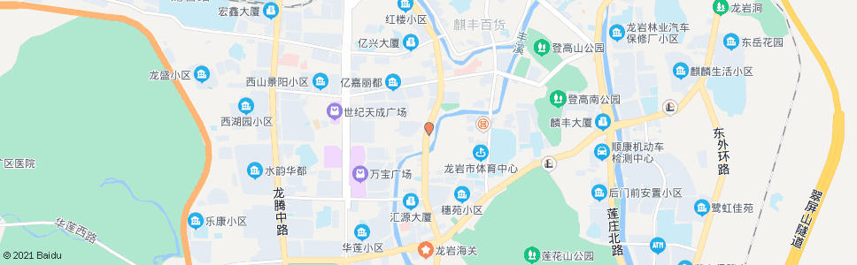 龙岩新阳光医院_公交站地图_龙岩公交_妙搜公交查询2024