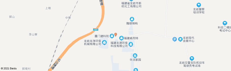 龙岩威尔特_公交站地图_龙岩公交_妙搜公交查询2024