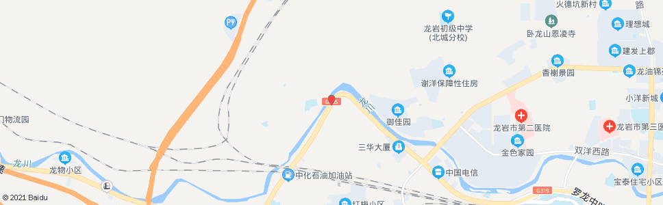 龙岩湖一桥_公交站地图_龙岩公交_妙搜公交查询2024