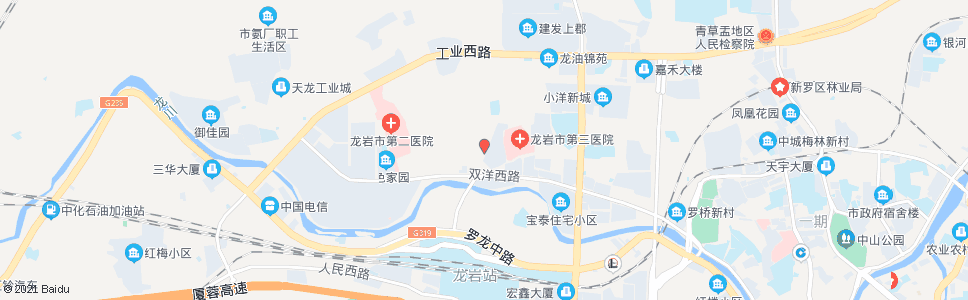 龙岩面粉厂_公交站地图_龙岩公交_妙搜公交查询2024